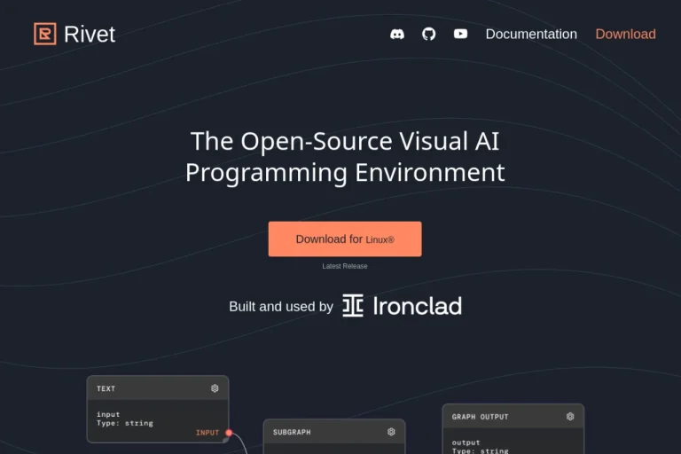 Rivet: Open-Source Visual AI Programming Environment: Complete Guide & Tutorial