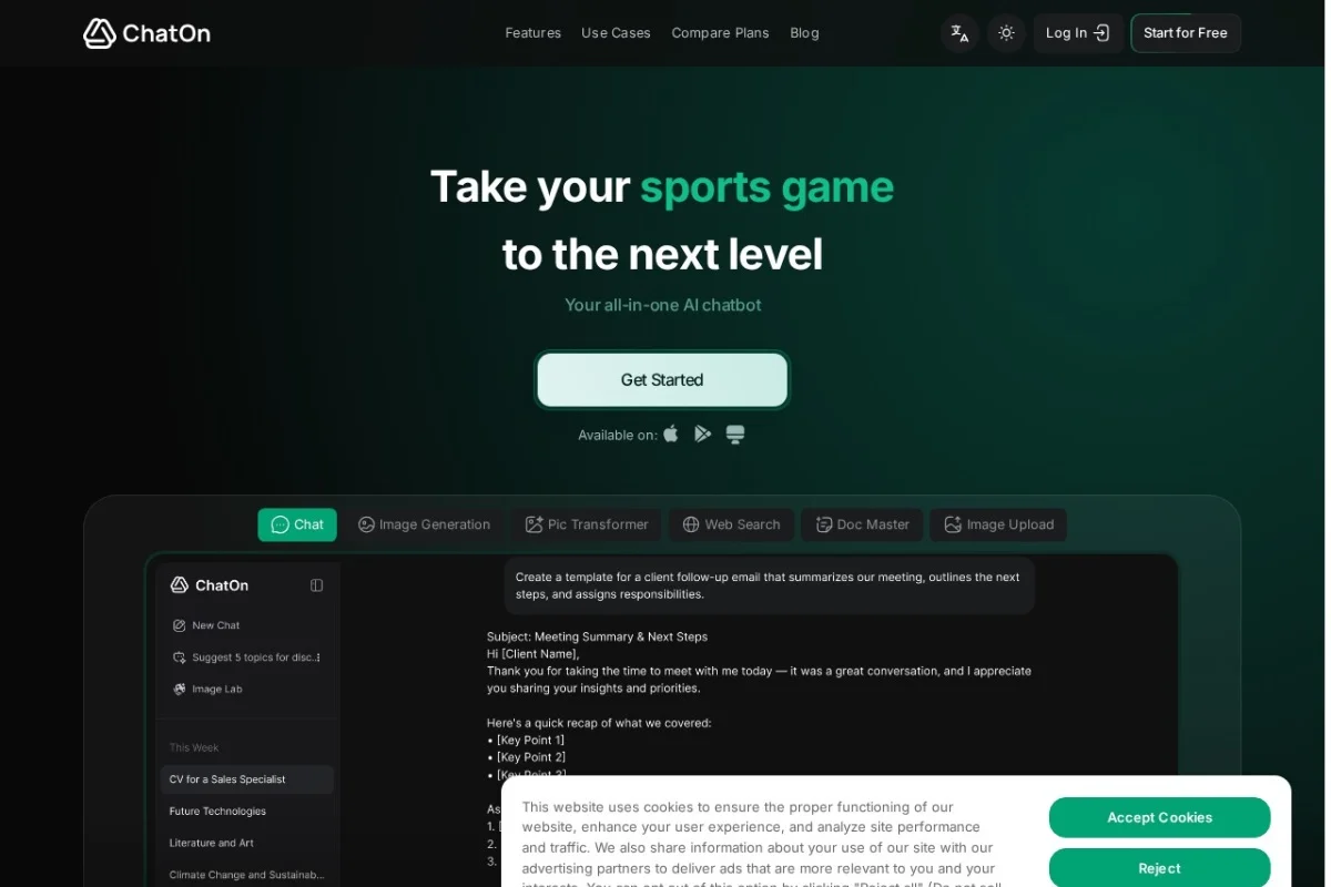 ChatOn – Your Personal AI Assistant