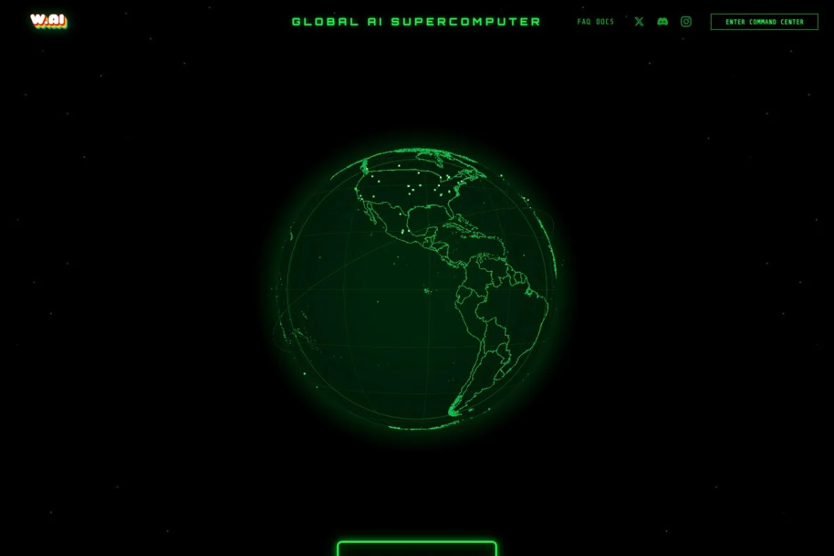 W.AI – Decentralized AI Supercomputer