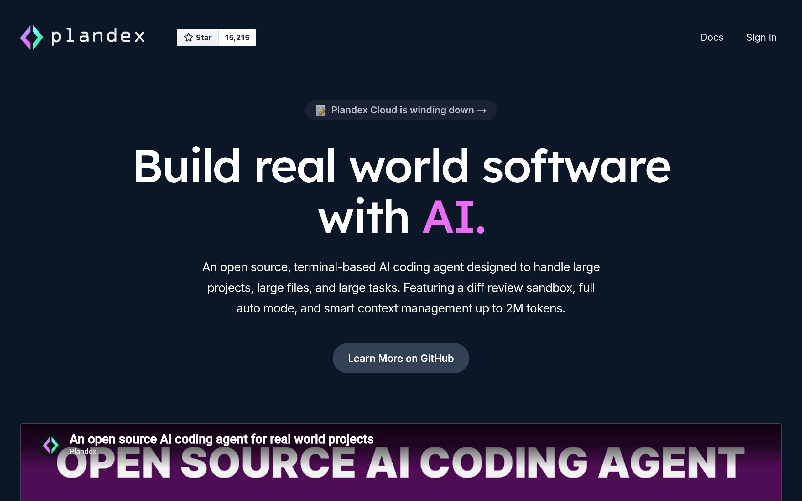 Plandex: Open Source AI Coding Agent