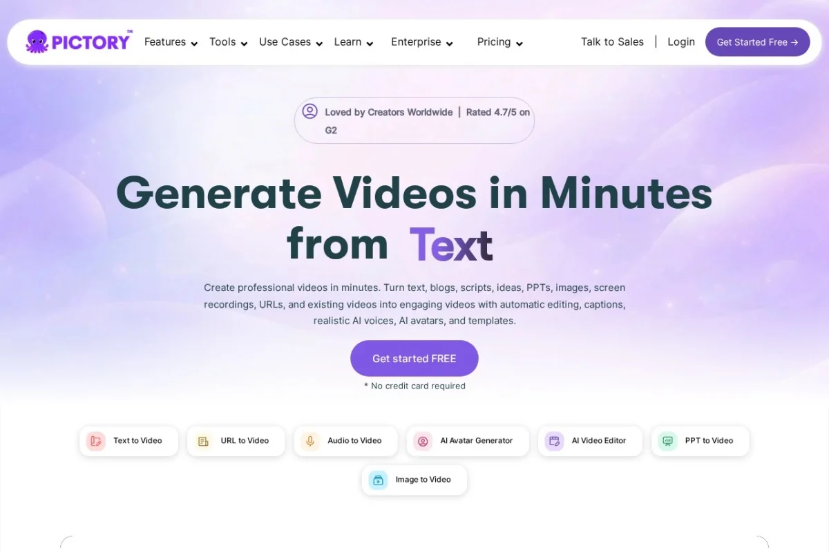 Pictory AI Video Generator and Editor