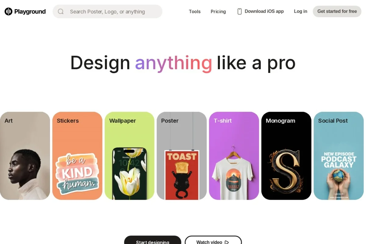 Playground AI Design Tool