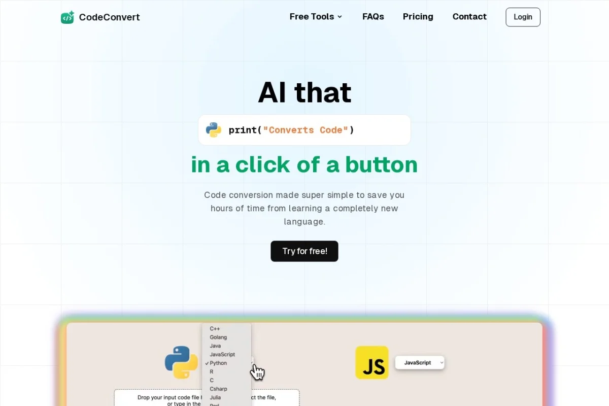 CodeConvert AI