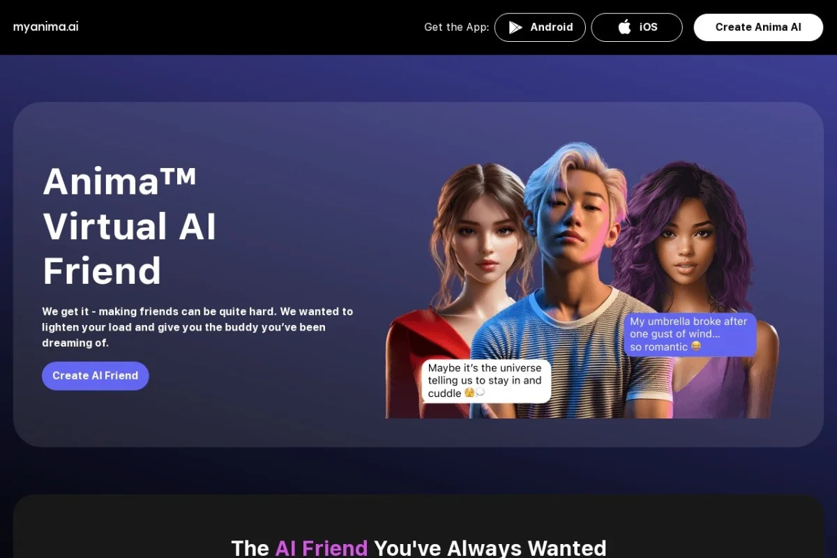 Anima: AI Friend