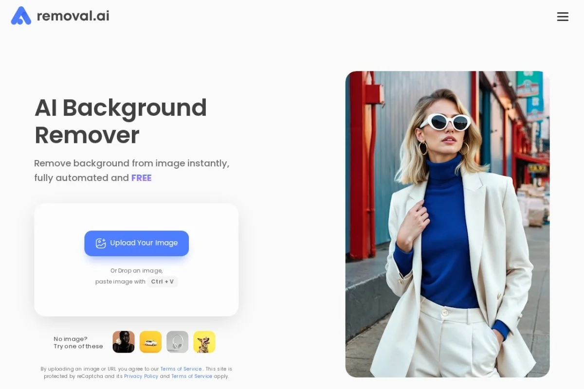 Removal.AI – Image Background Remover