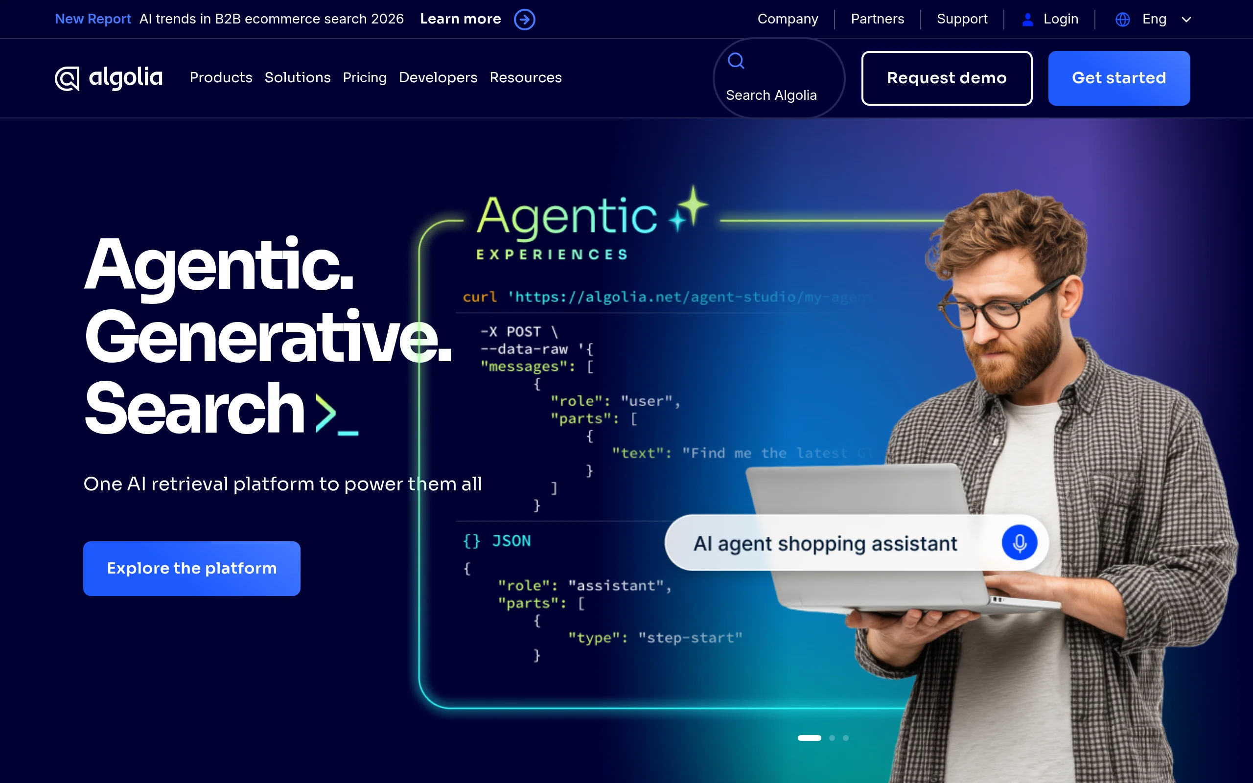 Algolia AI Search Platform