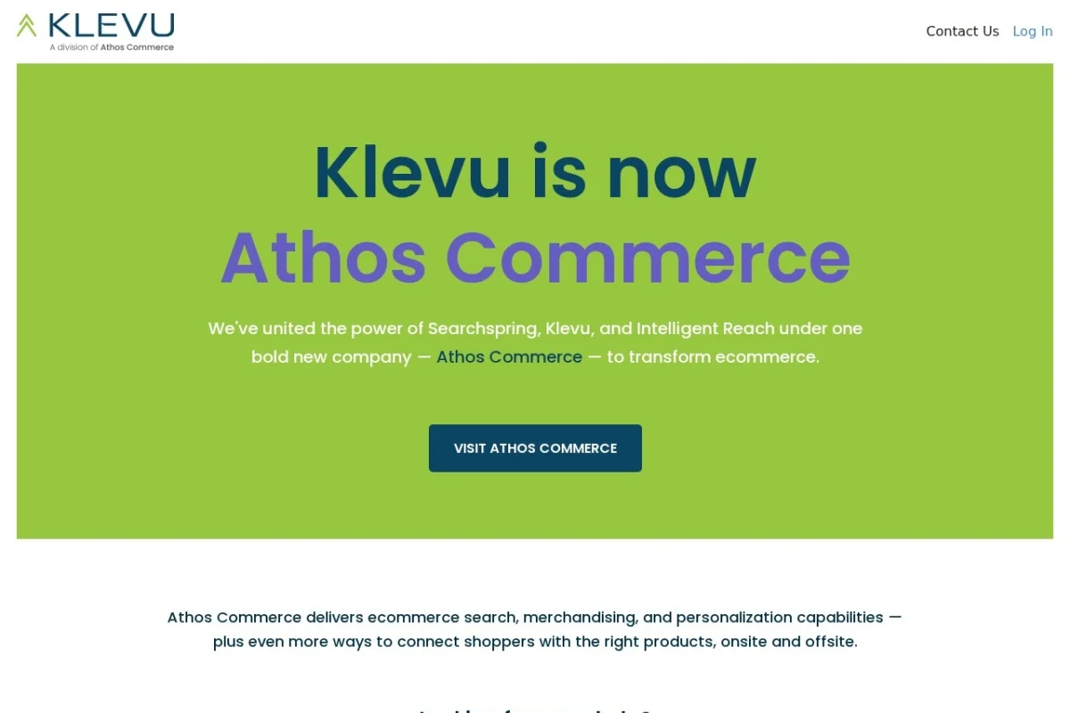 Klevu AI-Powered E-commerce Search Platform